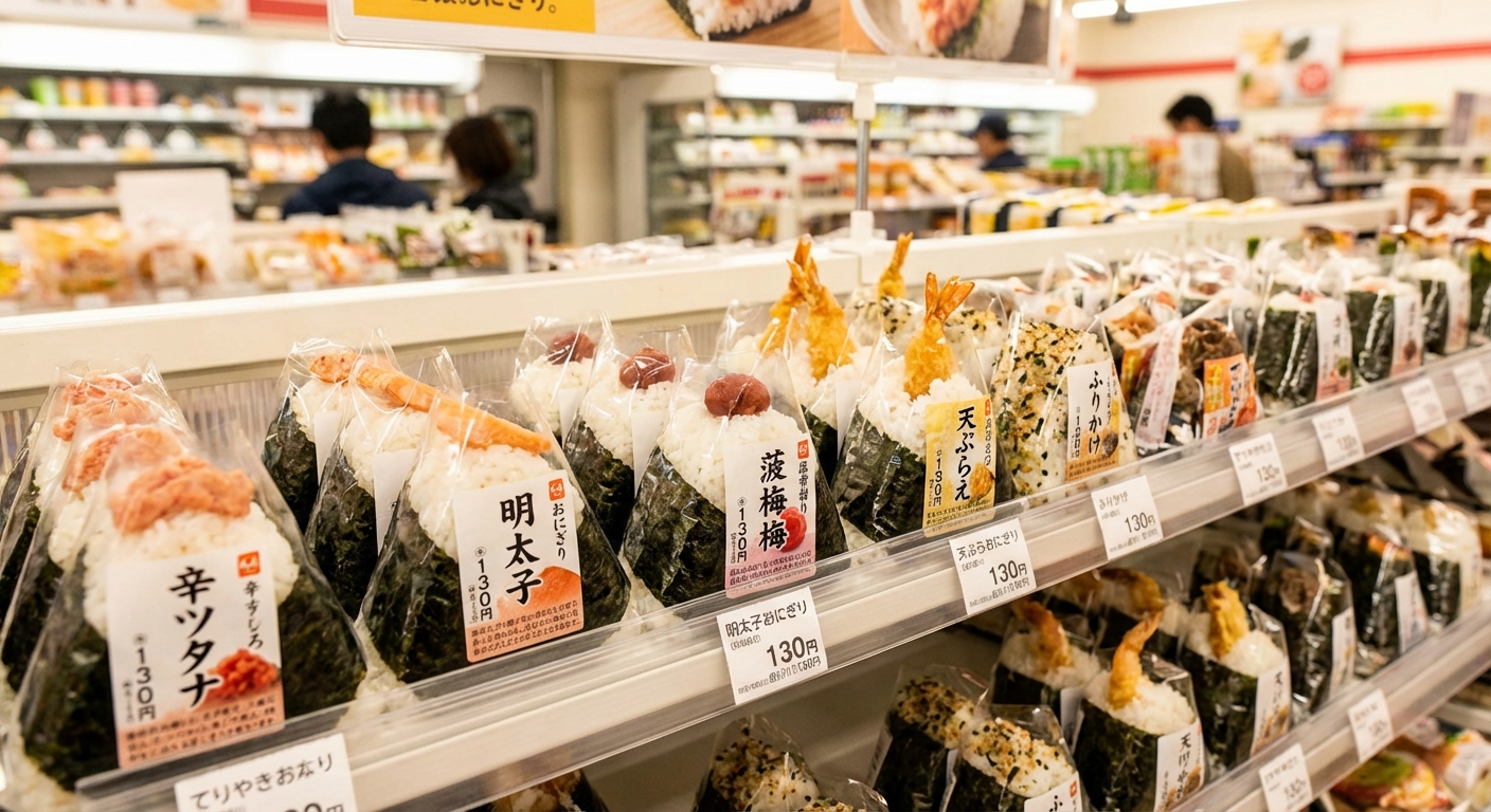 일본 오니기리 인기맛 알아보기, 편의점 대표 메뉴의 매력