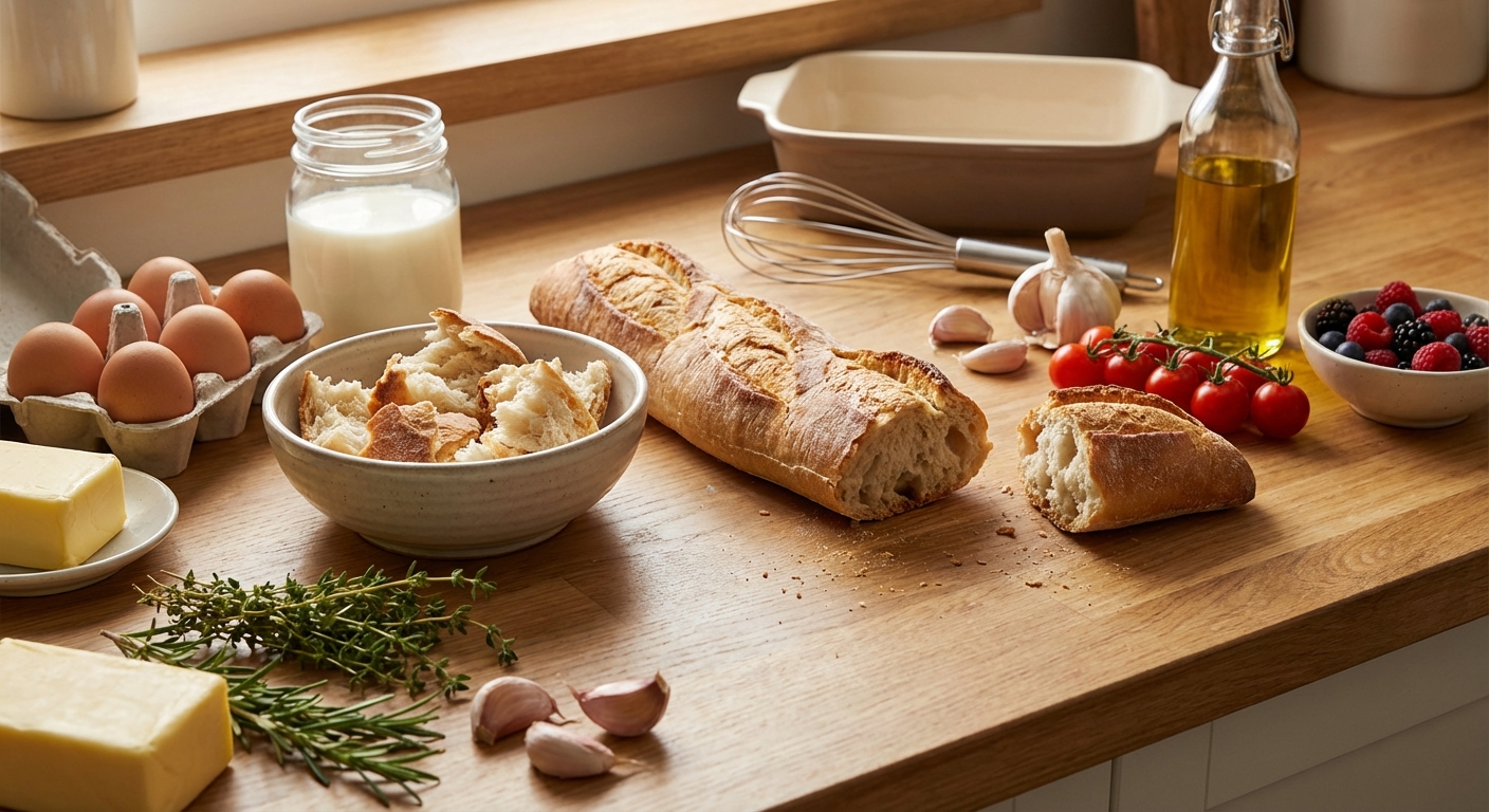 바게뜨 남았을 때 변신시키는 맛있는 레시피