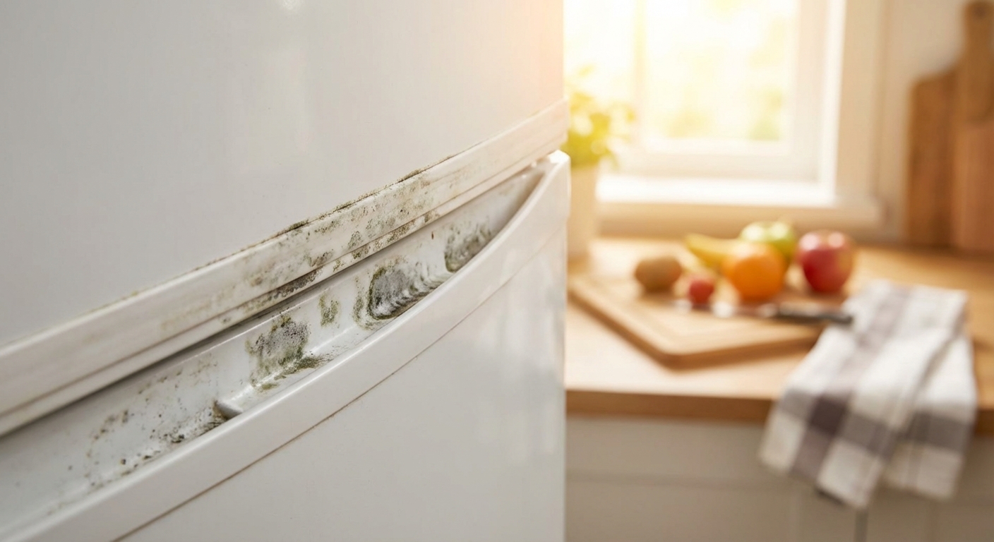 냉장고 문 고무 패킹 청소, 미루다 후회한 이야기