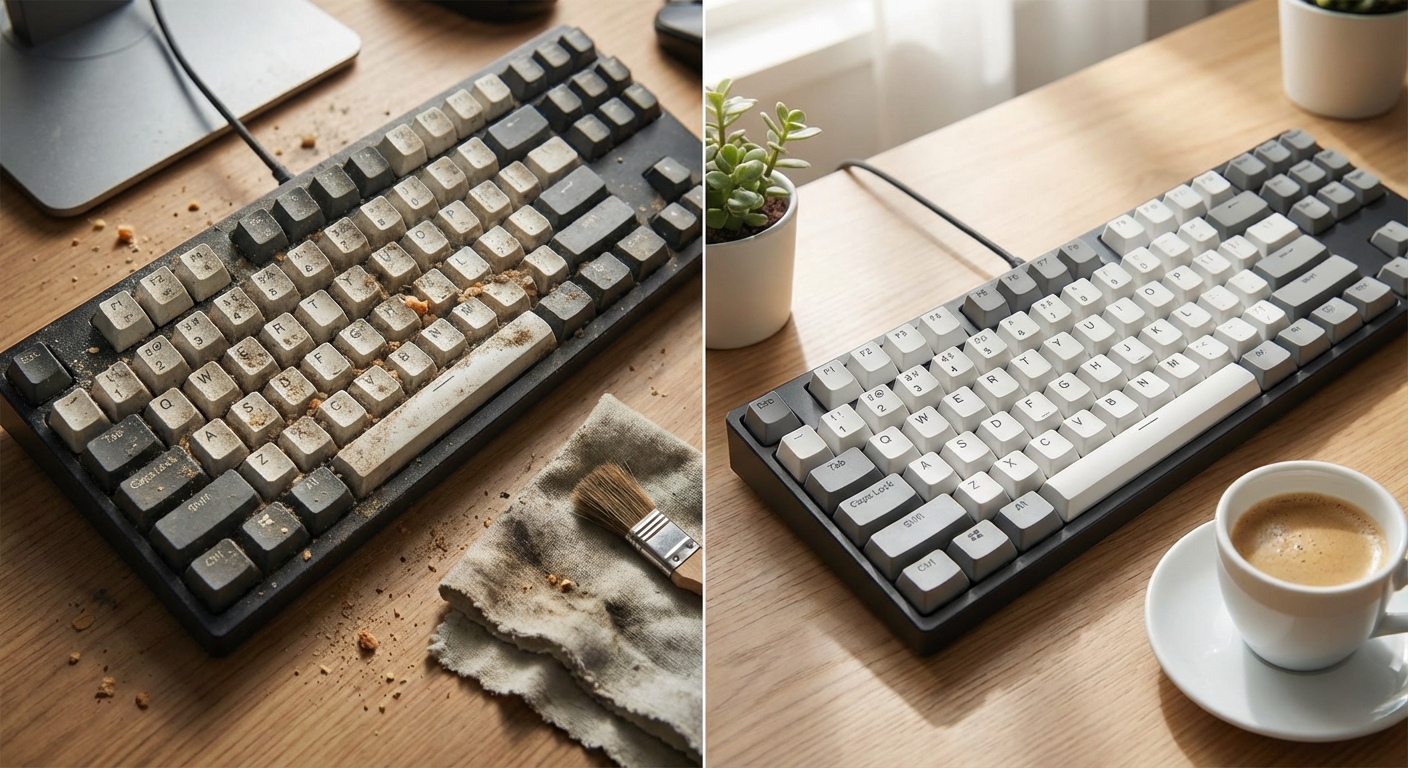 키보드 청소, 미루면 안 되는 이유와 실전 팁