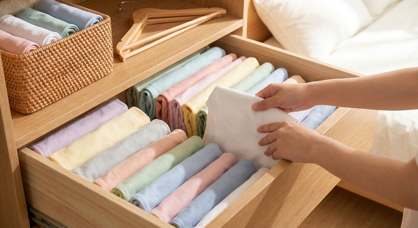 티셔츠 올바른 보관 방법