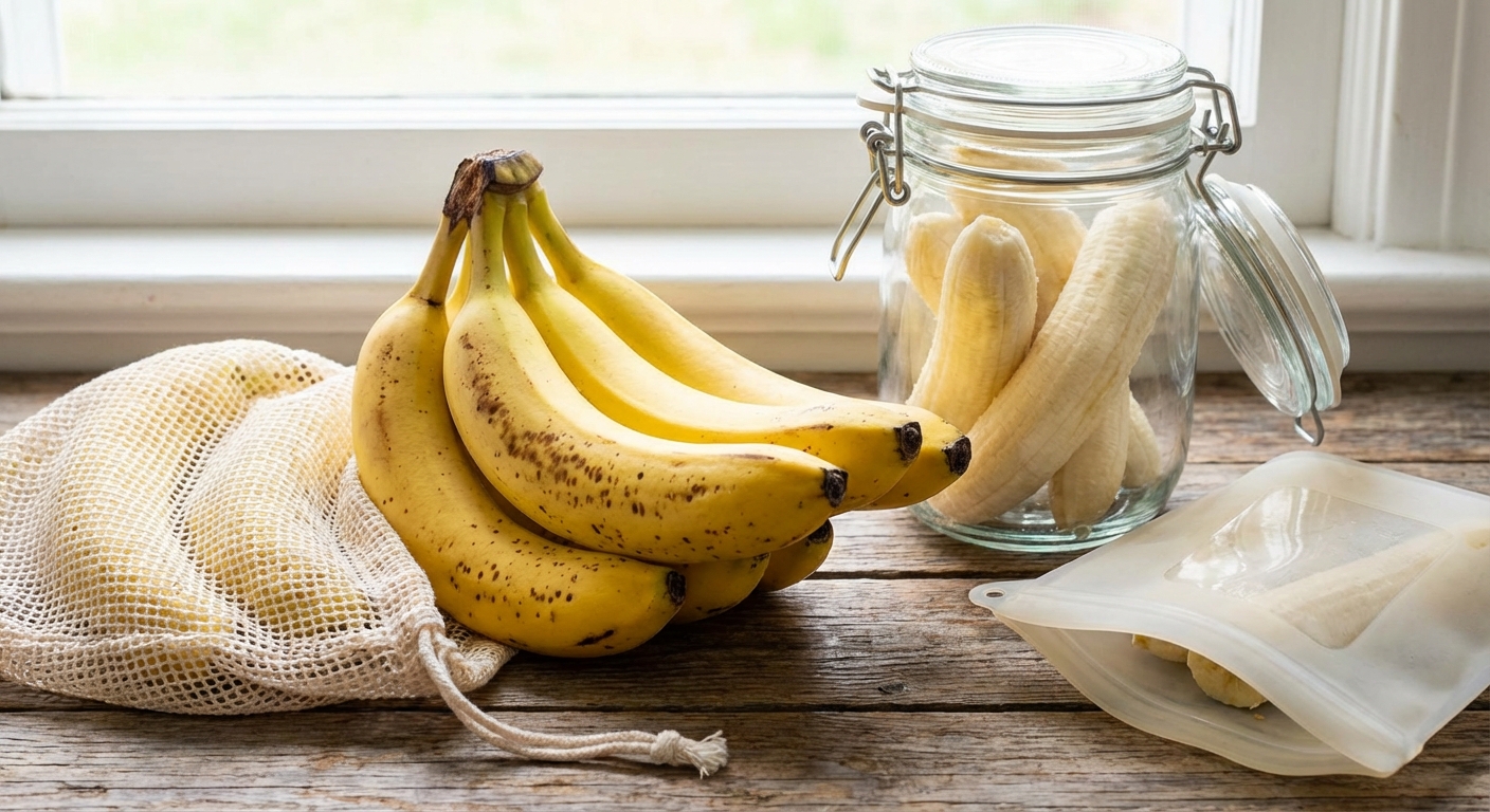 바나나 오래 보관하는 방법, 알고 보면 정말 간단해요