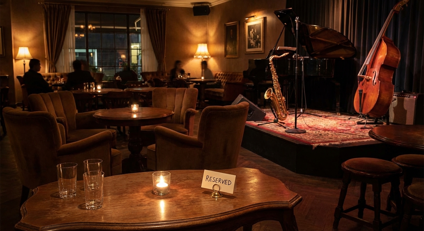재즈 바 예약 안내
