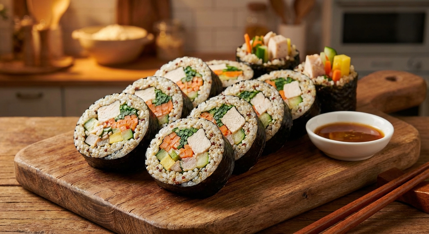 살 안 찌는 다이어트 김밥 레시피