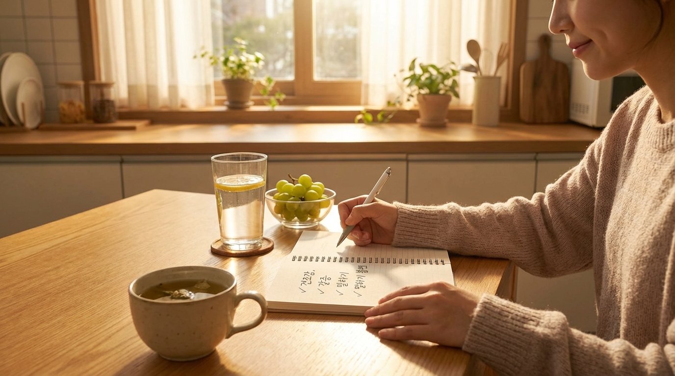 구강 건조증 체크리스트