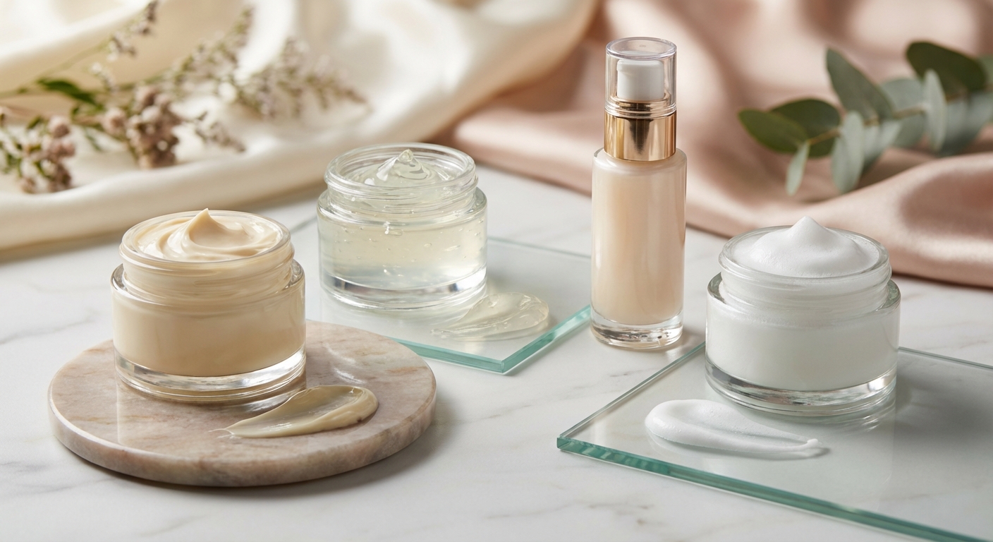 피부 타입별 제품 텍스처 비교