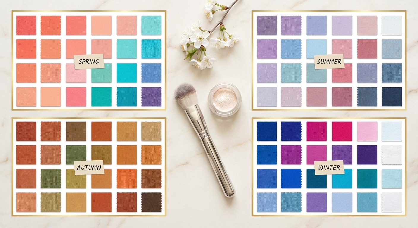 퍼스널컬러 자가진단 하기, 집에서 5분 만에 내 톤 찾는 법