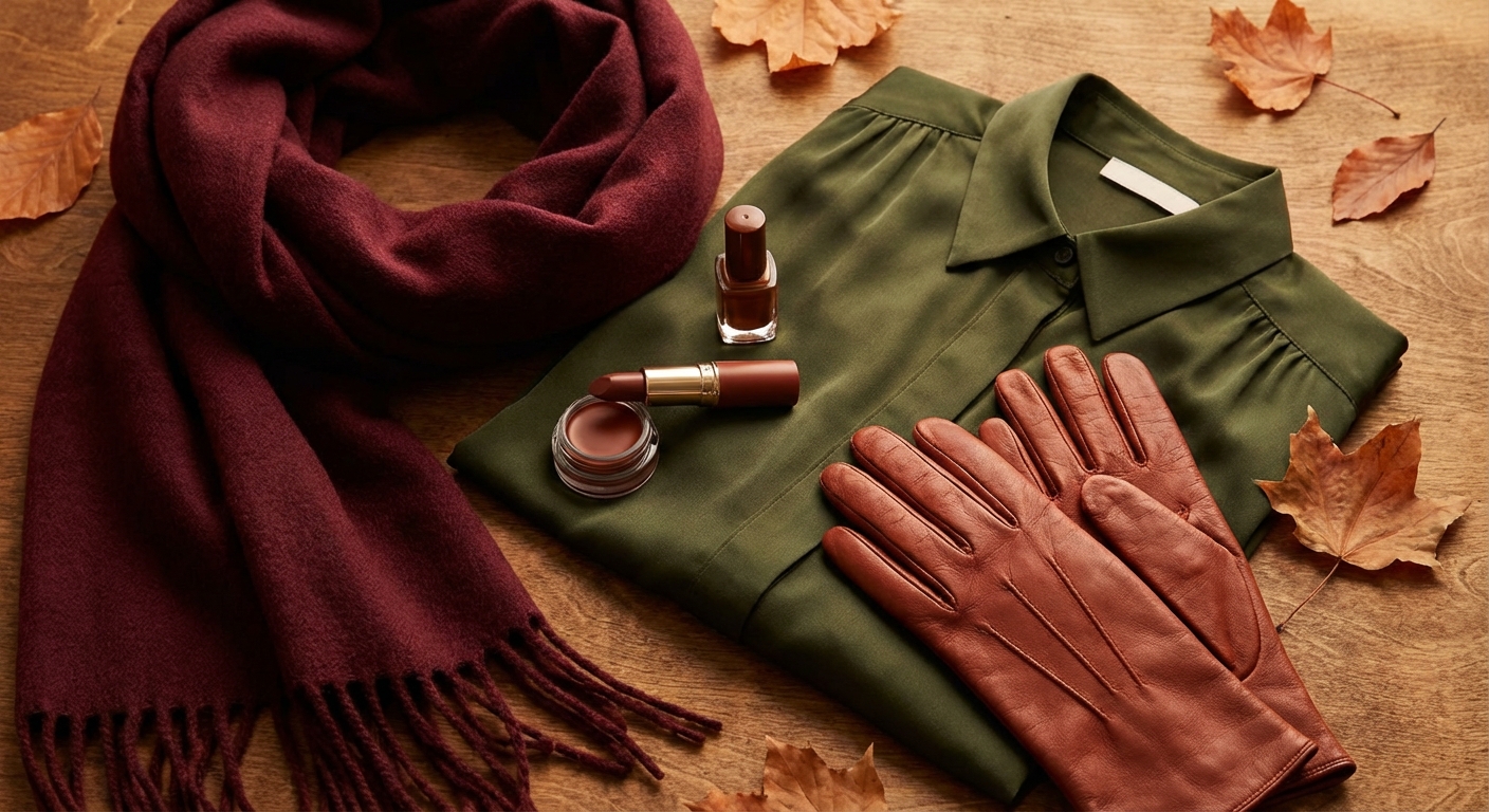 가을딥톤을 위한 색조 추천 가이드 – 깊은 컬러로 완성하는 우아한 분위기