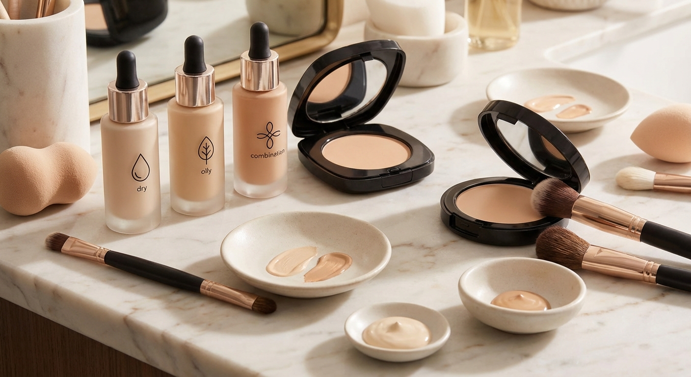 피부 타입별 베이스 제품 비교