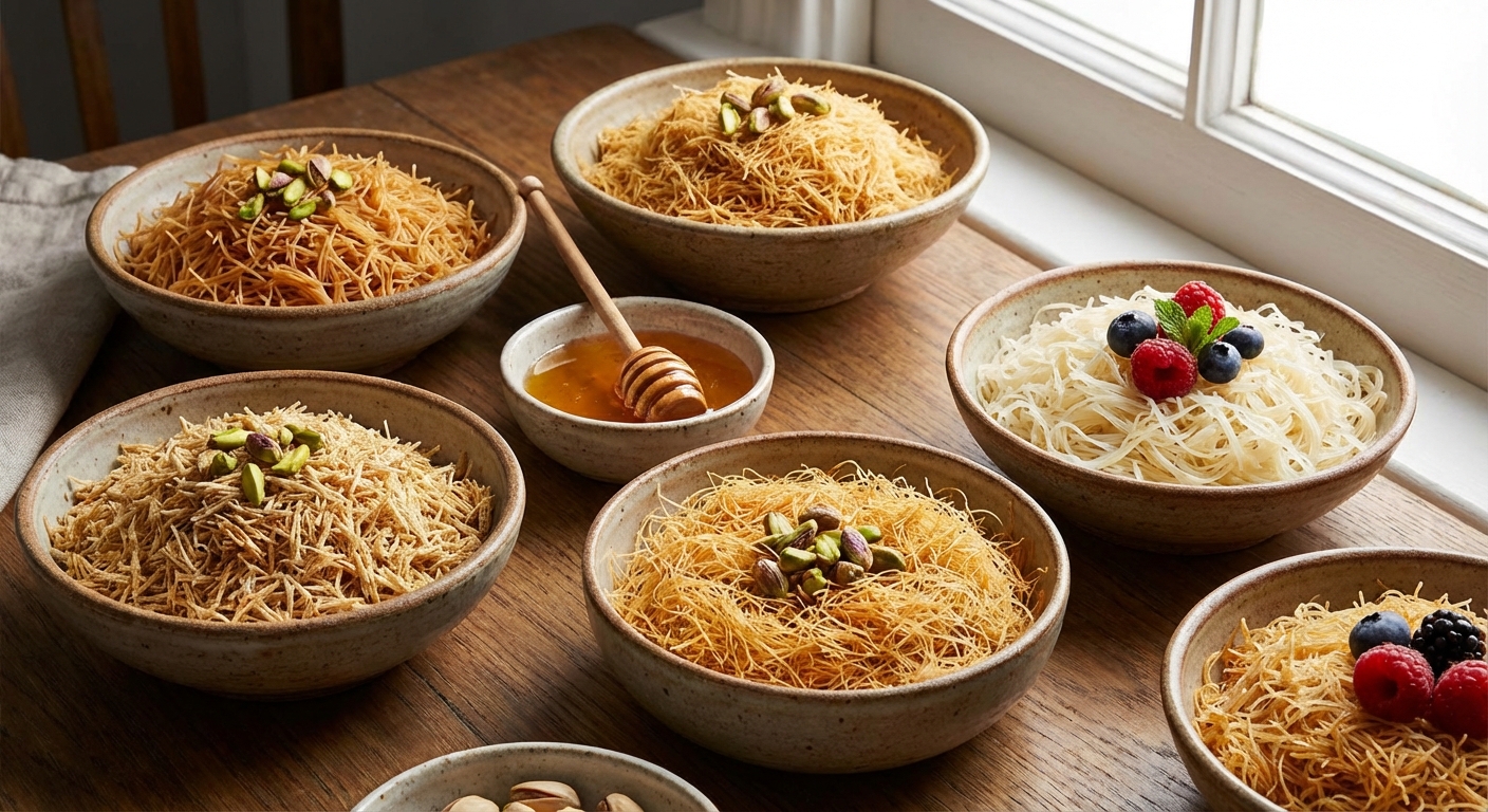 카다이프 대체 재료 알아보기