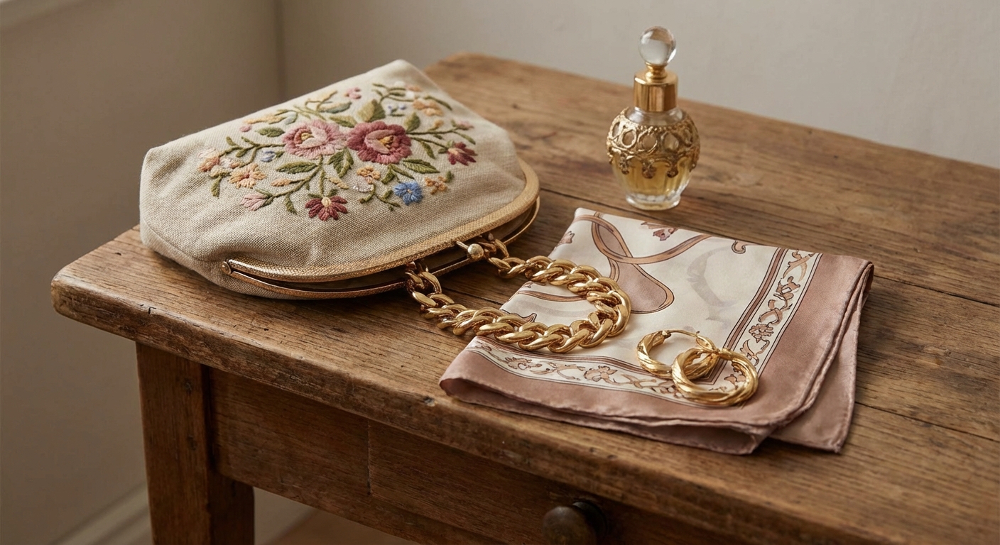 할매니얼 아이템 디테일 컷