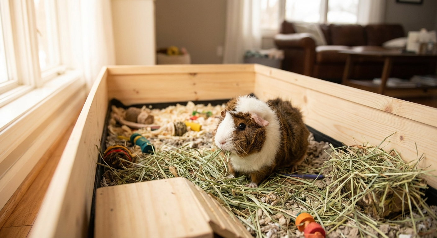 강아지·고양이 말고 기니피그? 집에서 키우는 기니피그