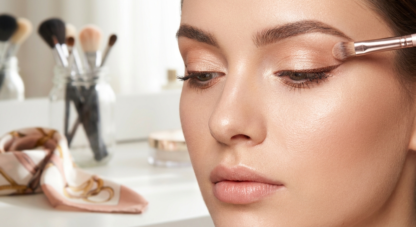 동안 아이 메이크업 디테일