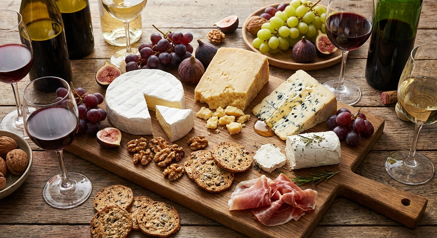 와인 종류별 어울리는 안주