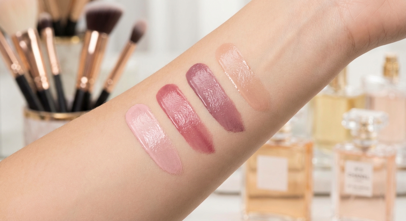 쿨 라이트톤 립 컬러 스와치