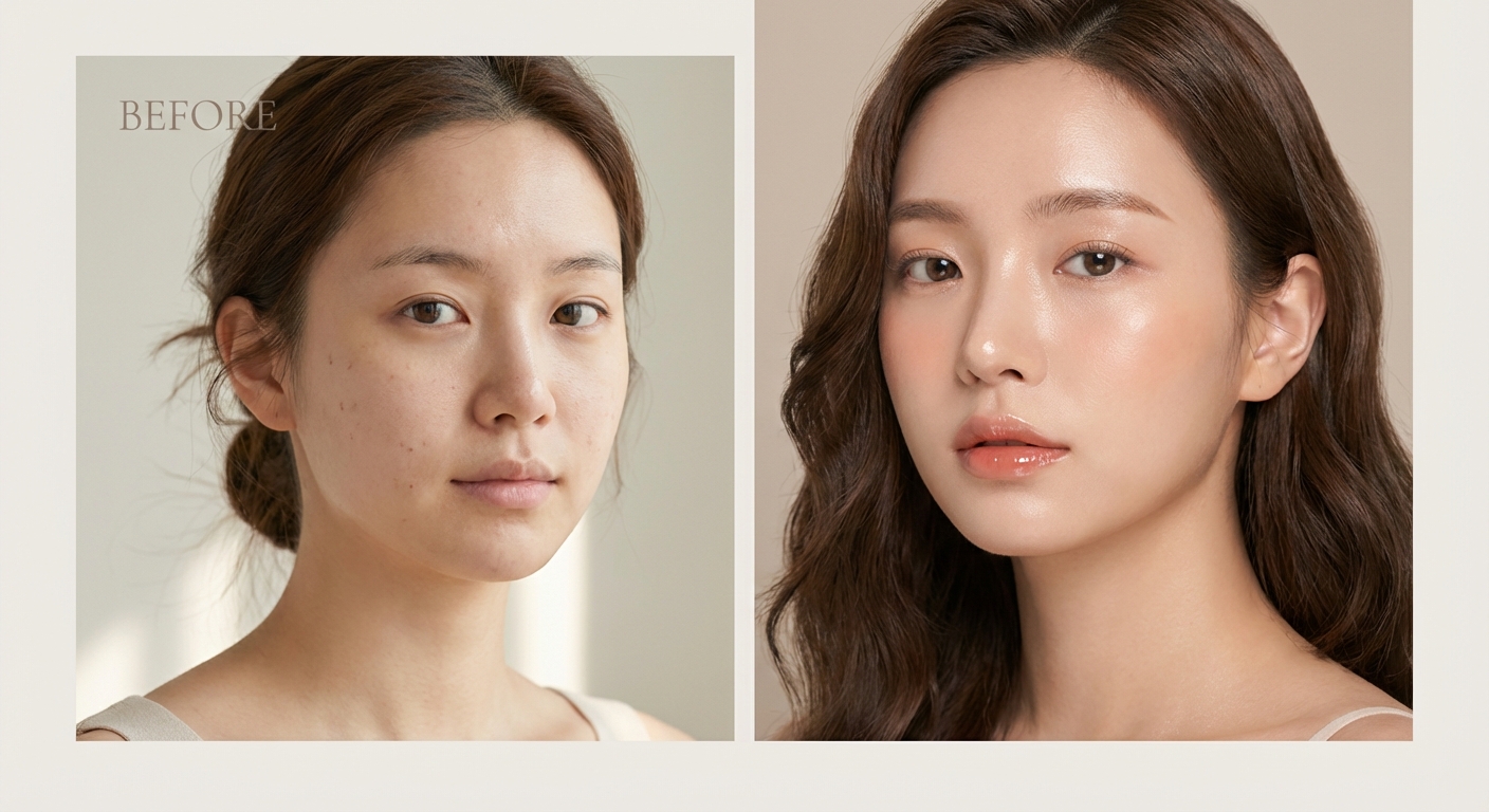 '멀멀 메이크업'으로 완성하는 자연스러운 얼굴 인상