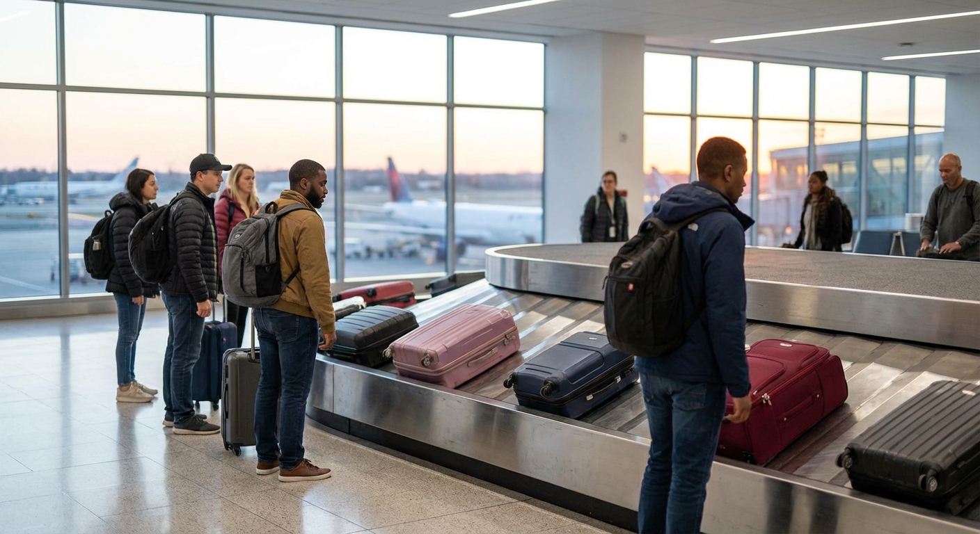 공항 수하물 늦게 나오는 이유, 캐리어 액세서리가 문제였다고?