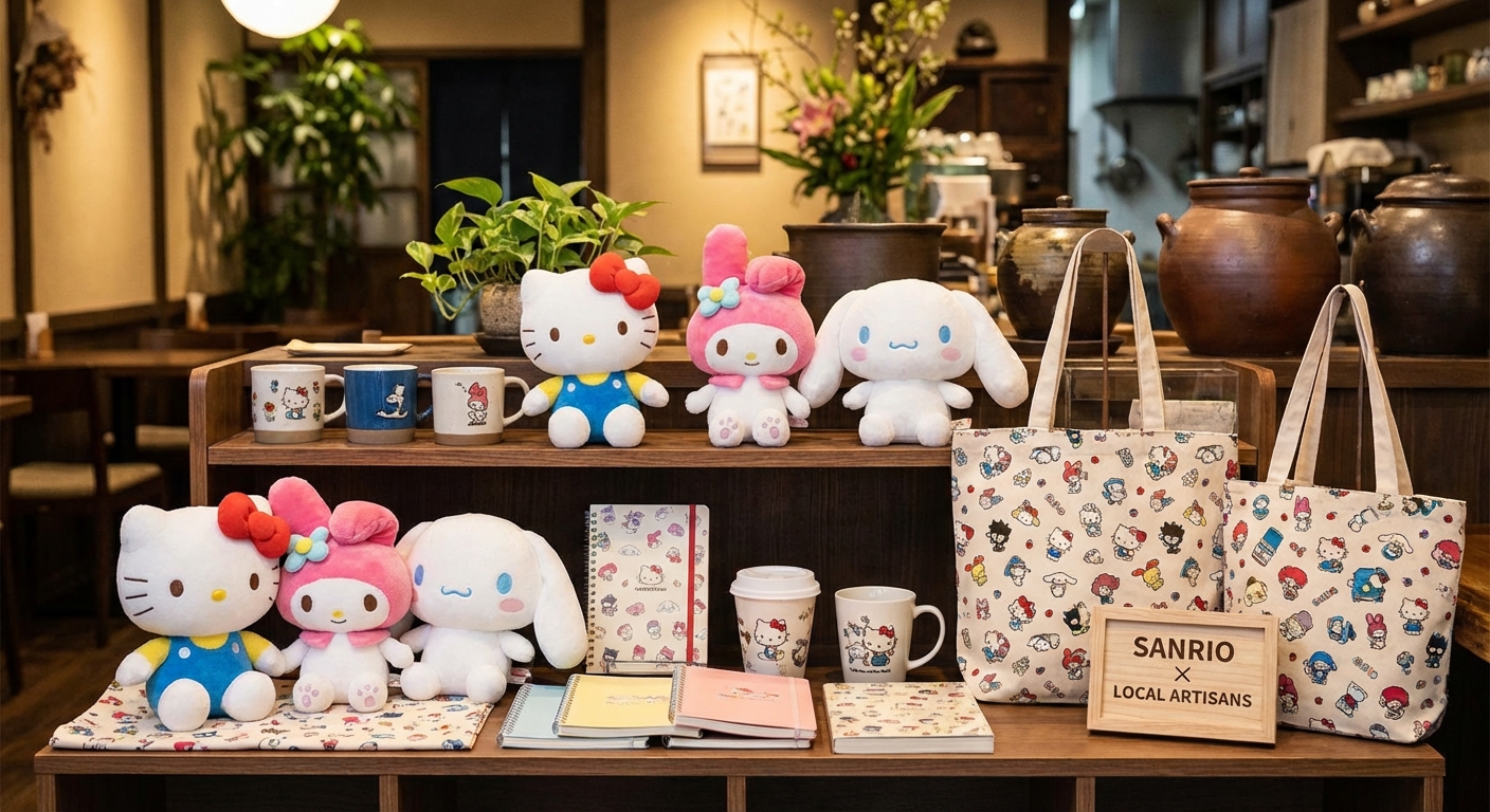 산리오 콜라보가 유독 많은 이유 - 헬로키티부터 시나모롤까지, 브랜드 협업 열풍의 비밀