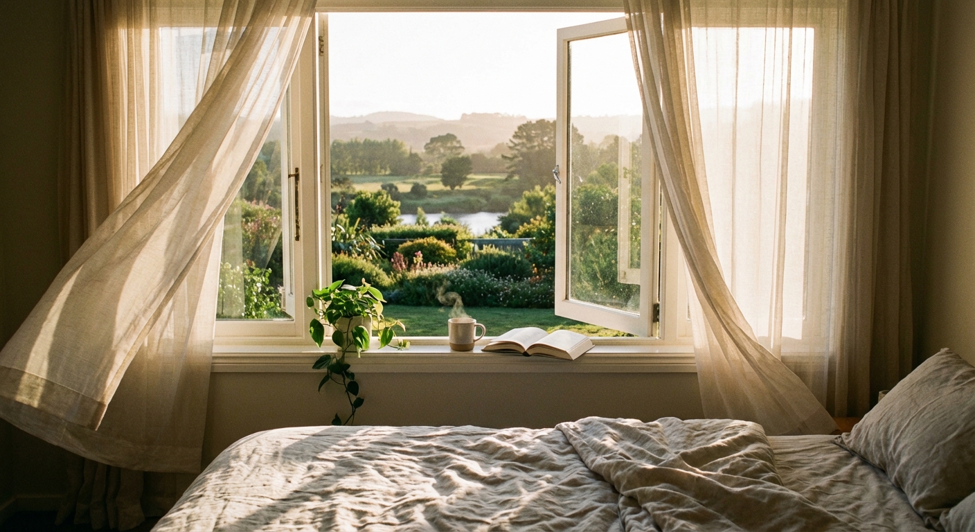 창문 하나로 달라지는 하루, 집안 환기의 중요성