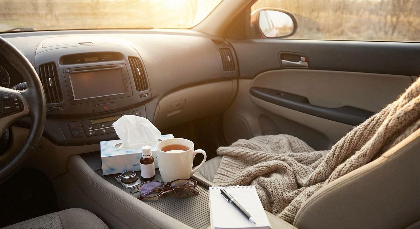 운전자를 위한 감기 관리 체크리스트