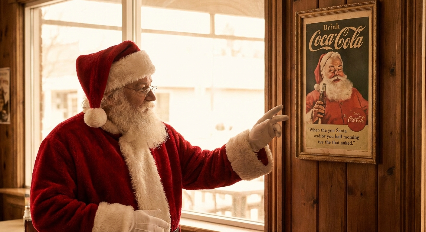 산타의 빨간 옷, 코카콜라 마케팅 전략의 신화와 진실