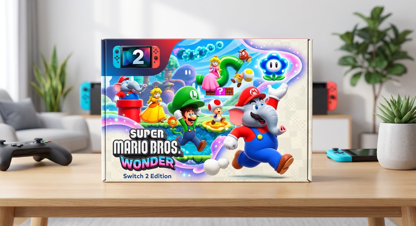 슈퍼마리오 브라더스 원더 닌텐도 스위치2 에디션, 2026년 3월 드디어 정식 출시