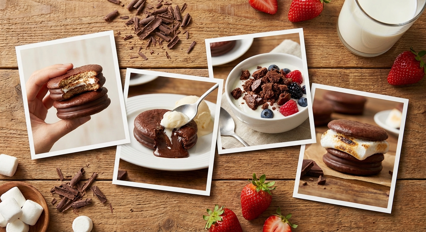 초코파이 더 맛있게 먹는 방법