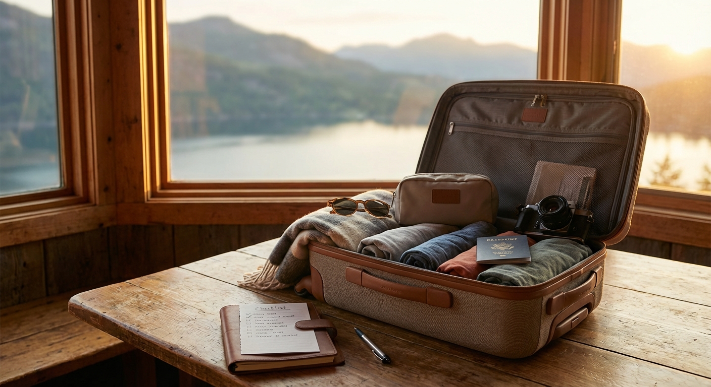 여행 준비물 체크리스트와 기내 반입 가방