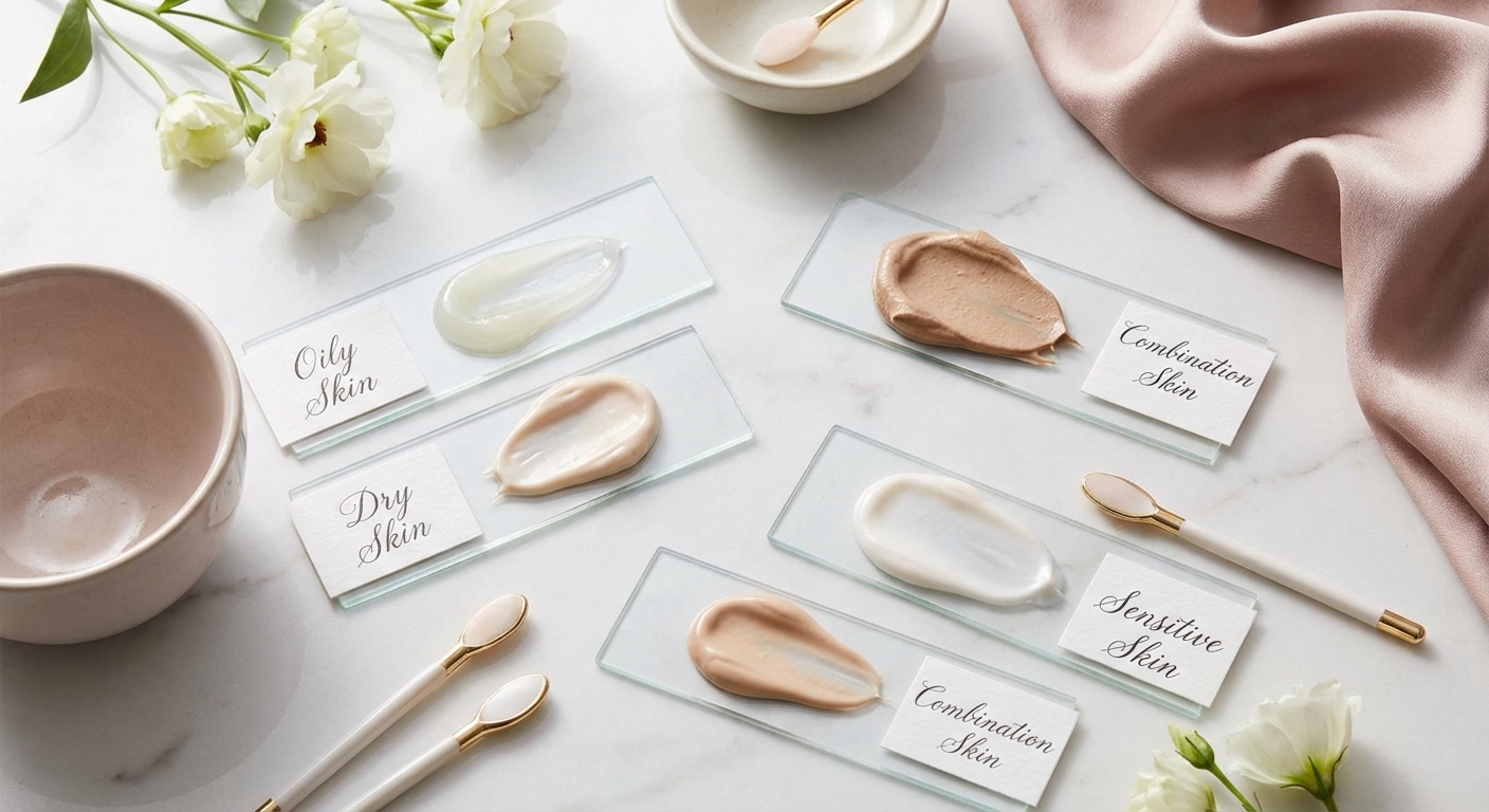 피부 타입별 톤업 크림 텍스처 비교