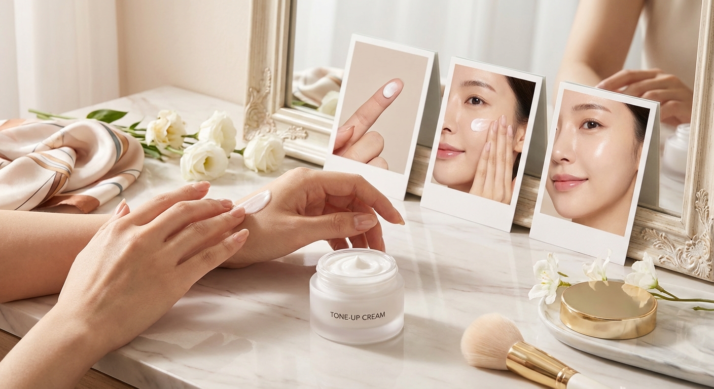 톤업 크림 올바른 사용법 단계별 가이드