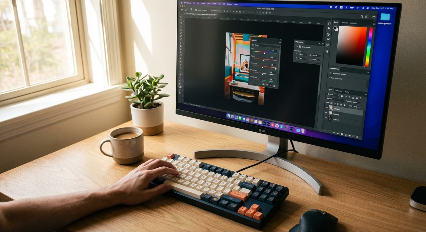 포토샵 단축키로 작업 속도 3배 올리는 법