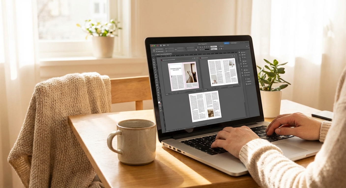 인디자인 화면 모드