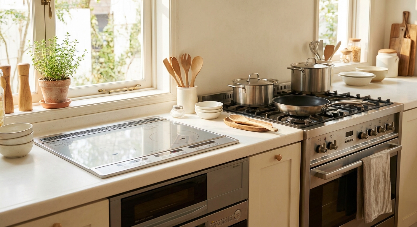 인덕션 vs 가스레인지, 화력 차이는 얼마나 날까?