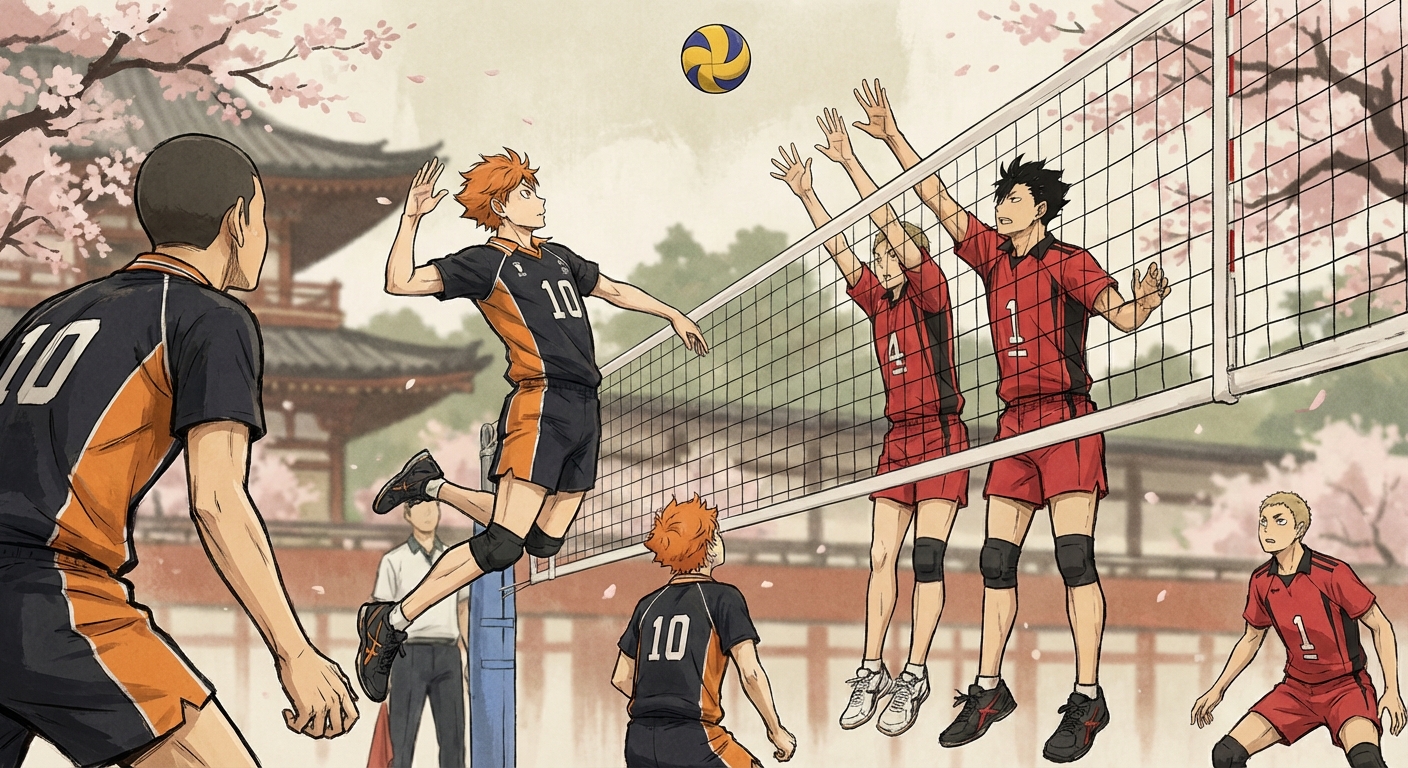 하이큐!! 경기 장면 스틸컷