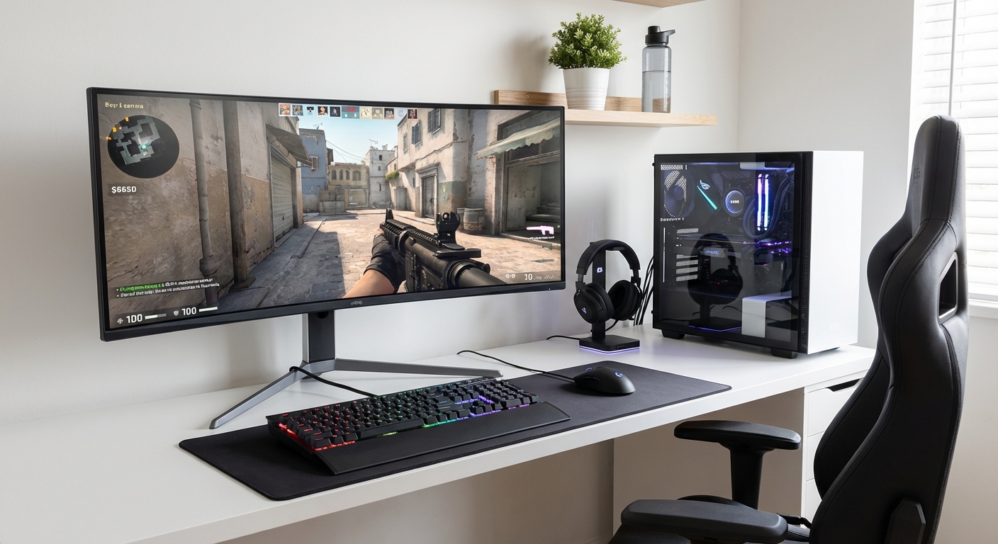 FPS 게이밍 환경 세팅 예시