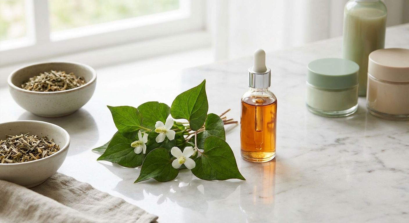 어성초가 피부에 주는 영향, 민감 피부도 주목하는 이유