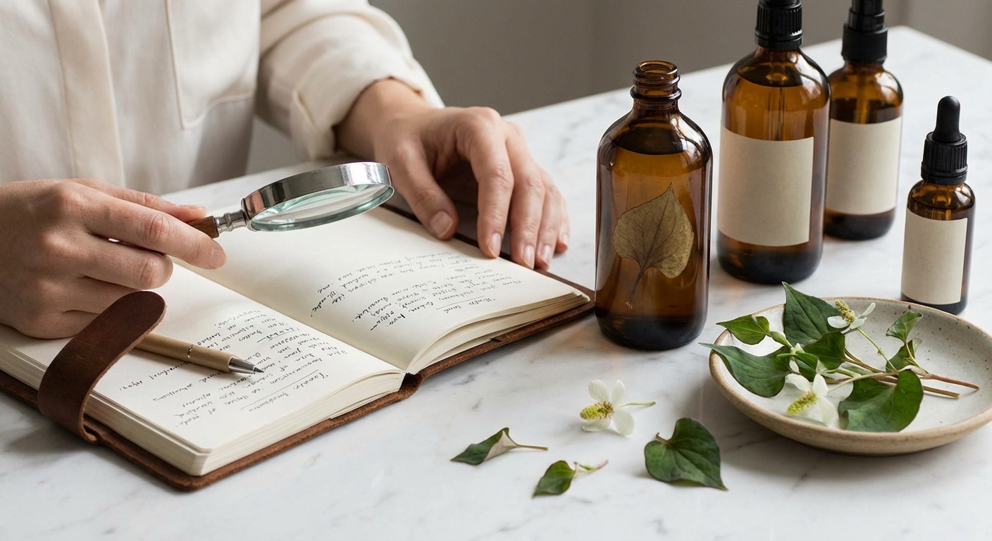 어성초 성분표 확인 체크리스트