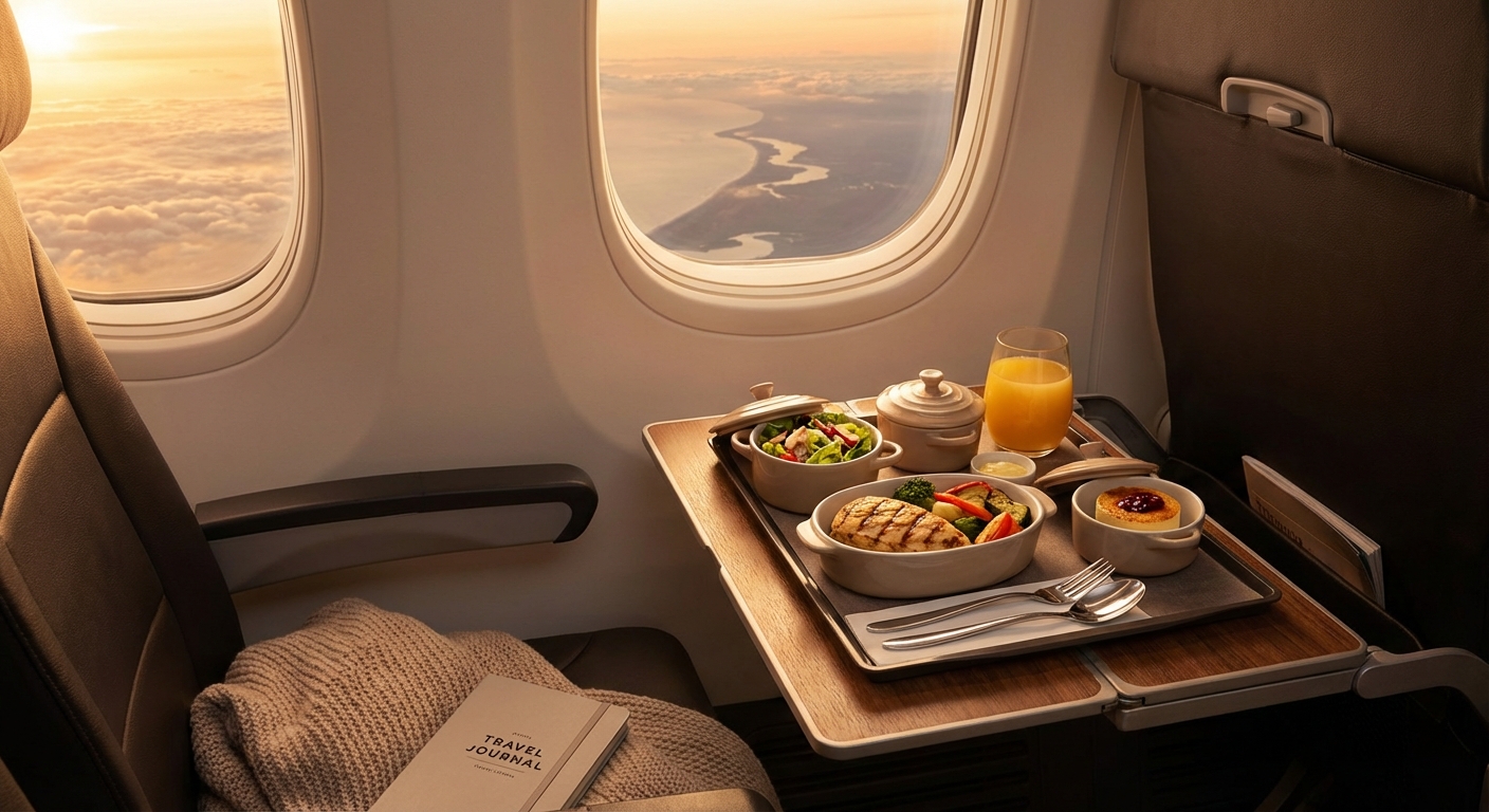 기내식 과식, 왜 위험할까? 비행기에서 절제해야 하는 과학적 이유