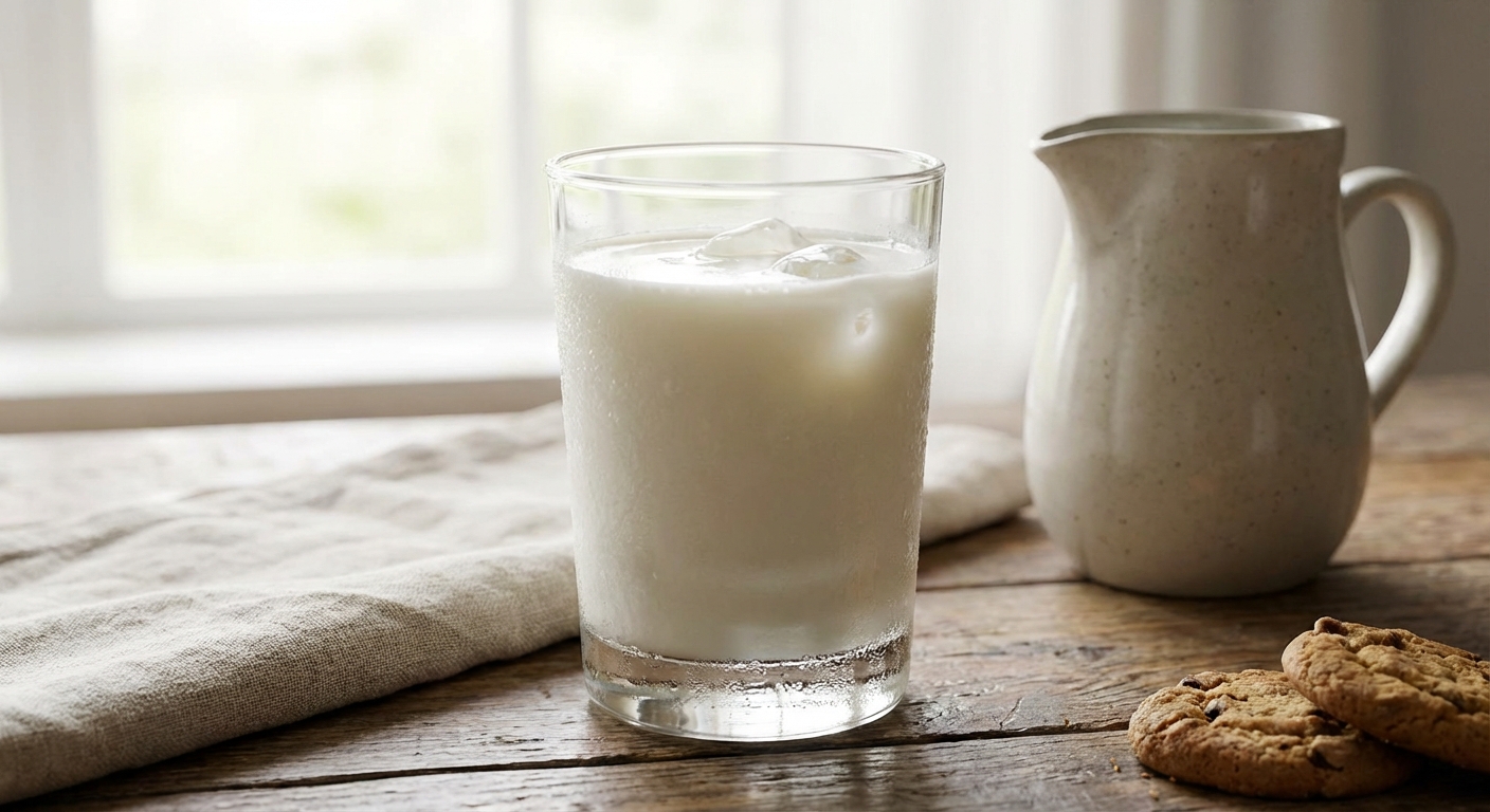 야식 먹고 부은 얼굴, 우유 한 잔으로 해결하는 법
