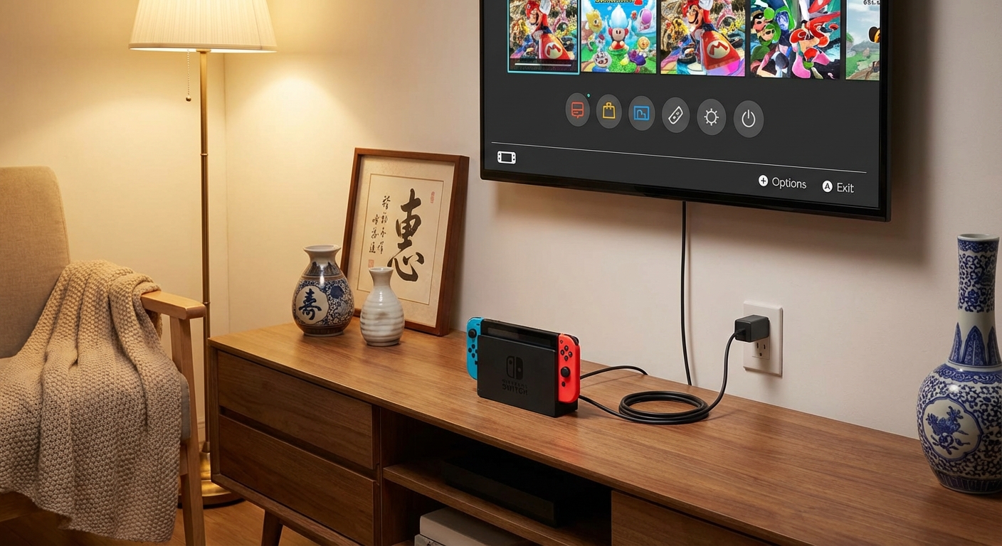 닌텐도 스위치 독 TV 연결 방법 – 처음이어도 3분이면 완성되는 셋팅