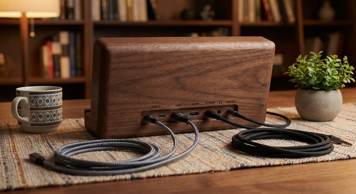 독 뒷면 케이블 연결 순서 상세 사진