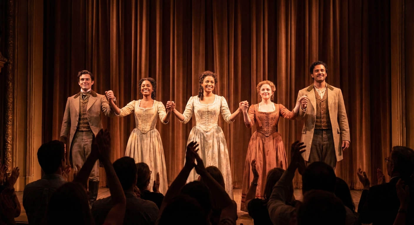 공연 마지막, 무대를 채우는 감동의 순간 '커튼콜'