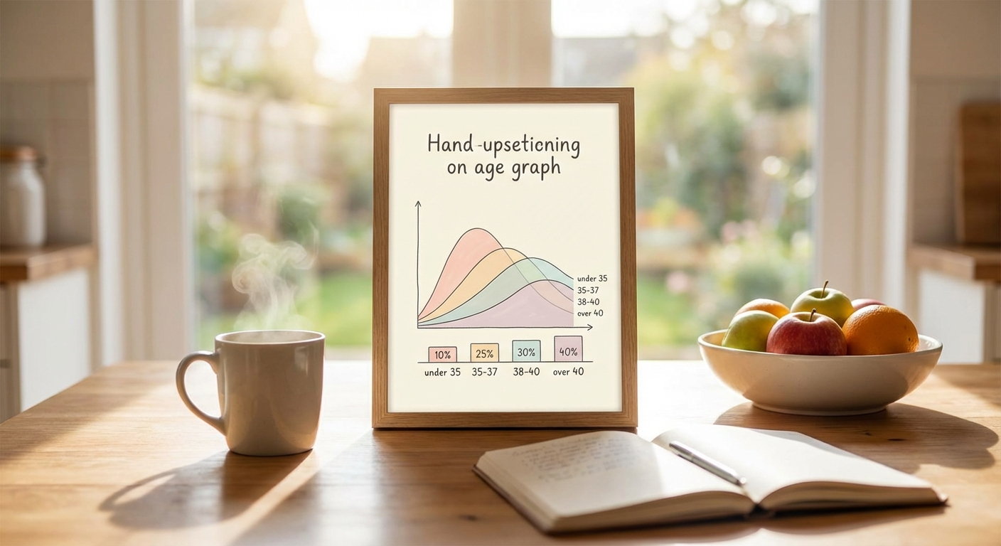 연령대별 시험관 아기 성공률 비교 그래프