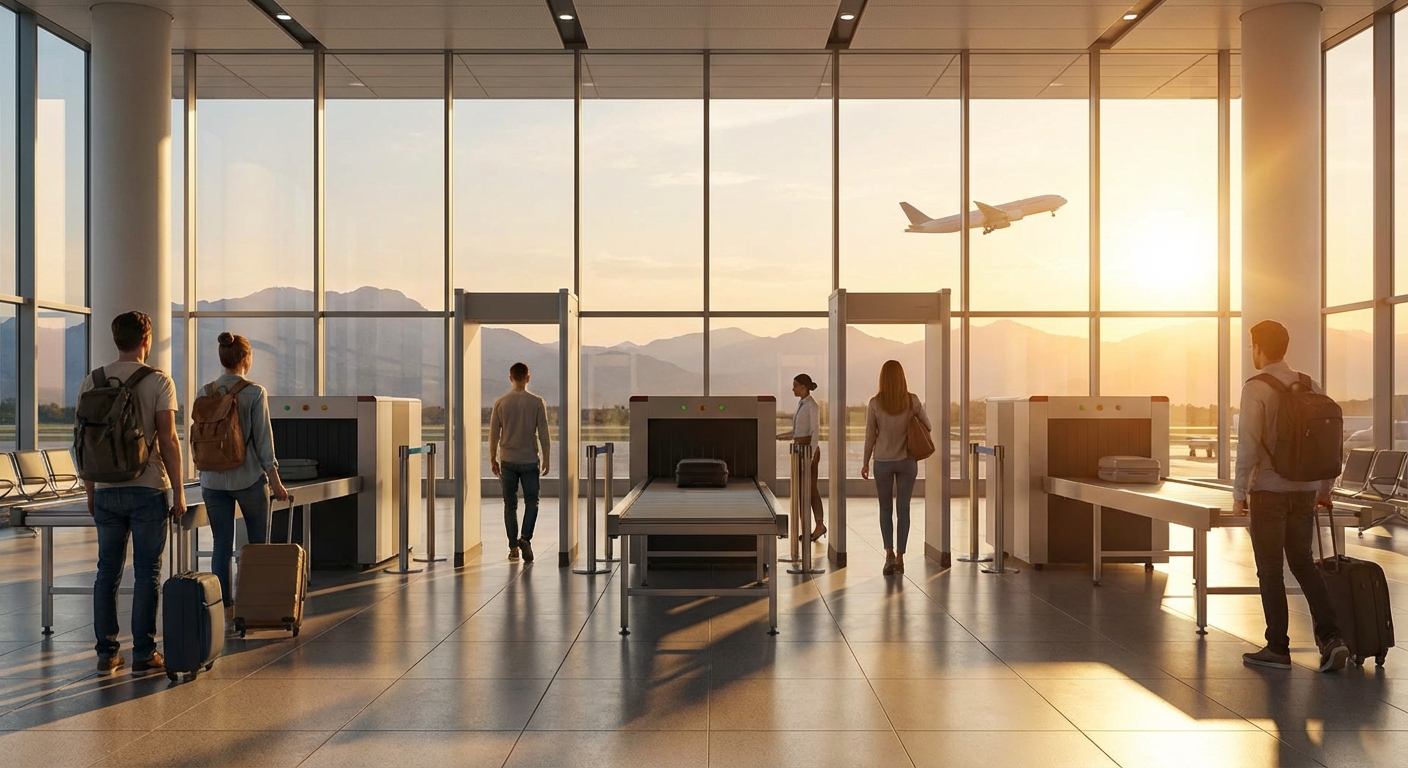 공항 보안검색대