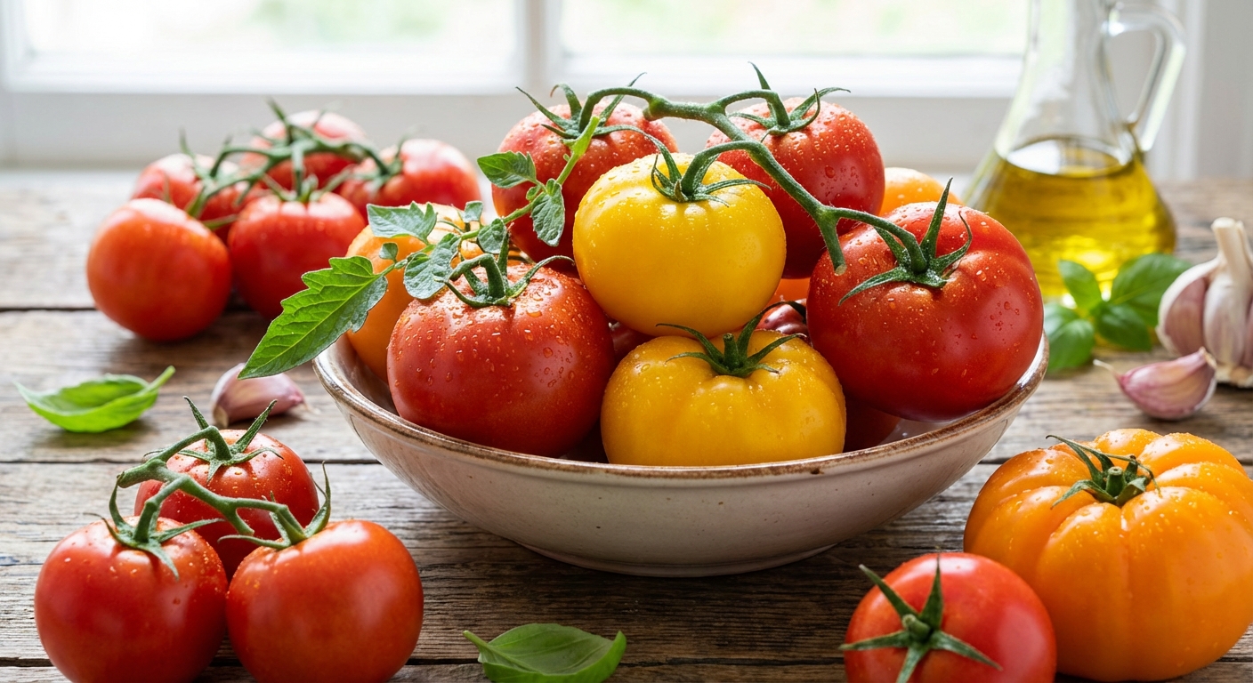 토마토의 영양을 지켜서 먹는 법 알아보기