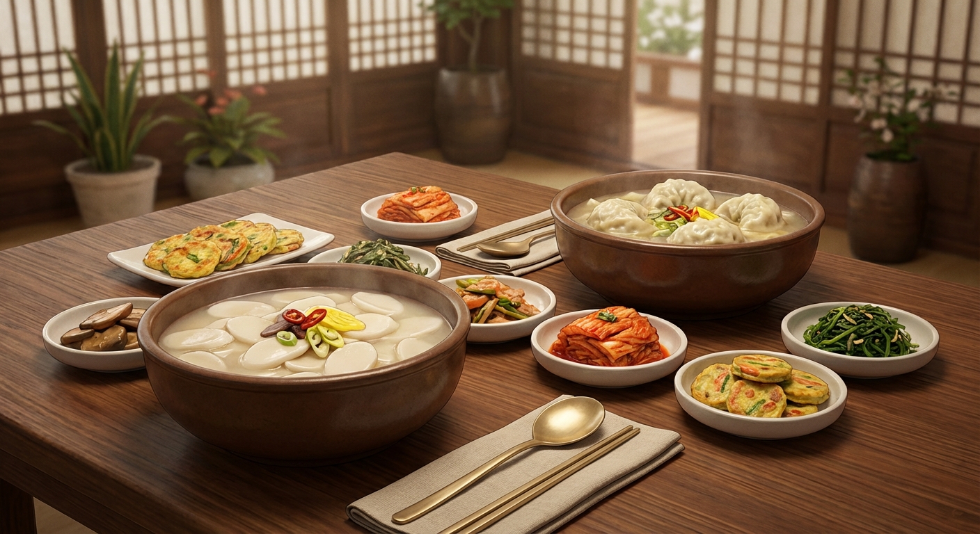 지역별 만둣국·떡만둣국·떡국, 설날상에 담긴 한국의 기후와 농산물 이야기