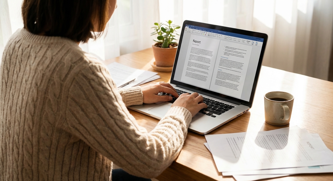 상사가 좋아하는 보고서 구조 공식, 조금만 바꿔도 달라집니다