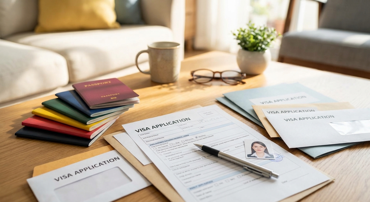 비자 신청 서류