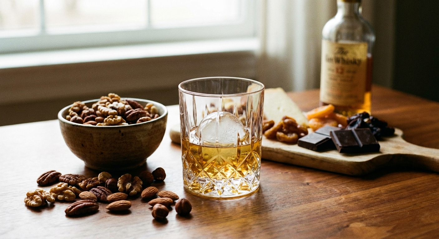 양주 종류별 어울리는 안주, 한 잔의 여유를 완성하는 조합