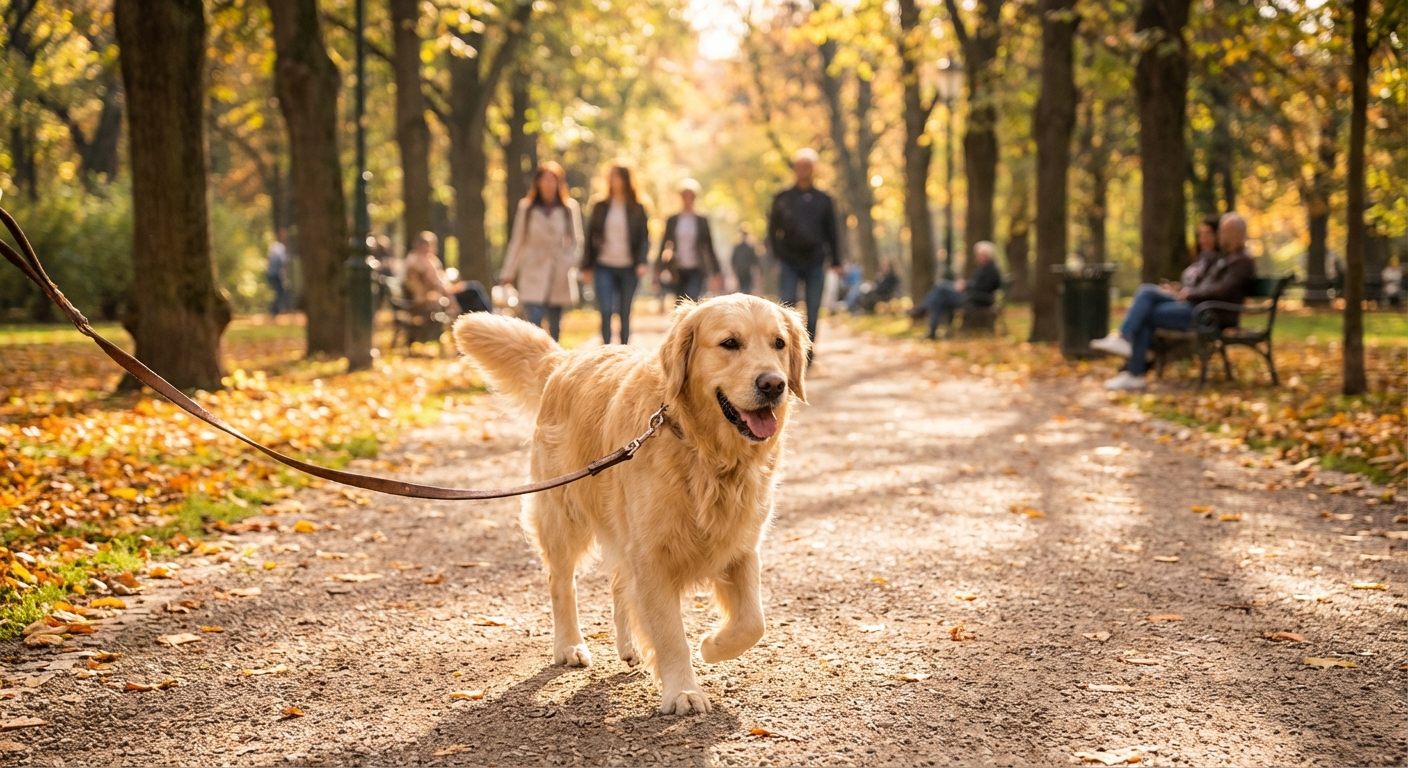 강아지 산책, 필수일까? 매일 30분이 만드는 건강 루틴